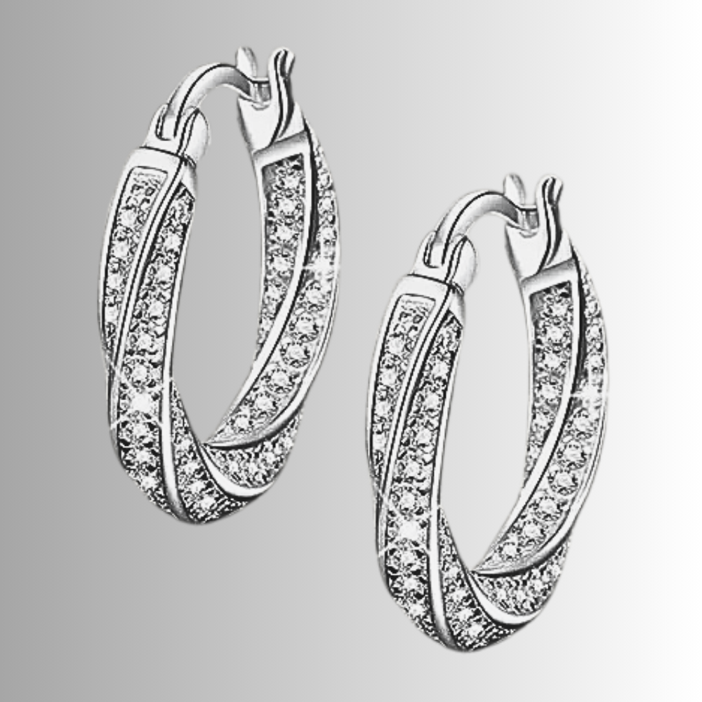 Orecchini a Spirale con Moissaniti per ct 1,20