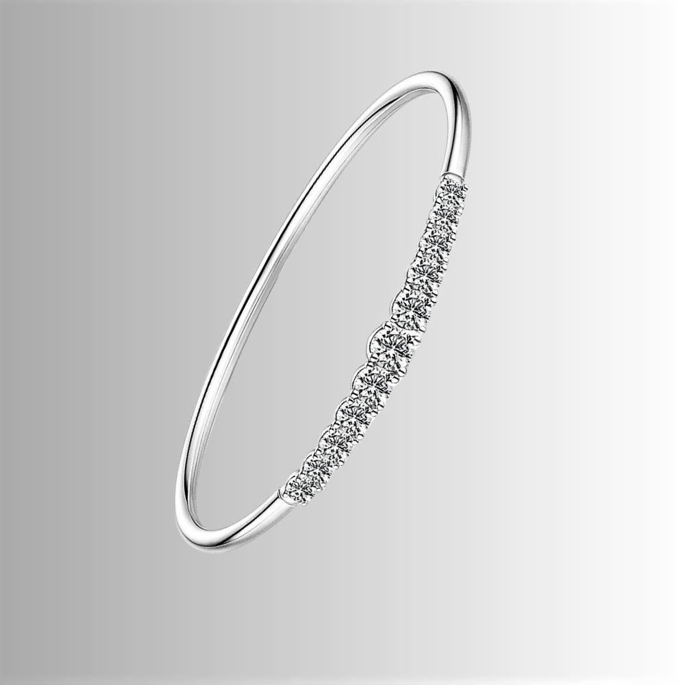 Bracciale Rigido con Moissaniti per ct 3,60