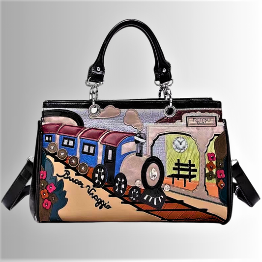 Bolsa "Tren de Colores" Una Explosión de Colores