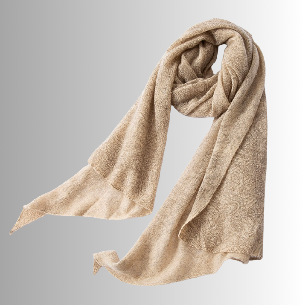 Sciarpa in Puro Cachemire Jacquard