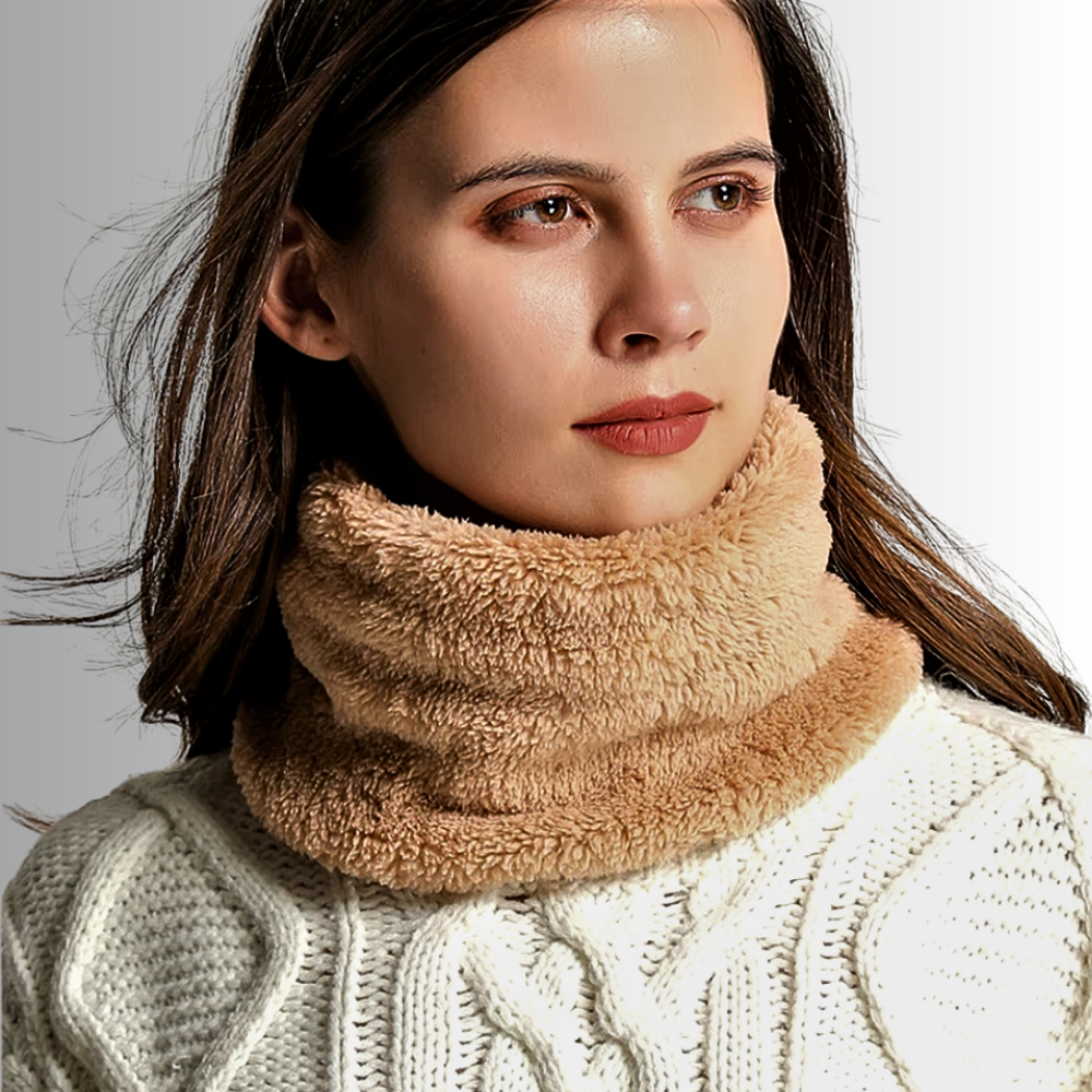 Calentador de cuello de piel de vellón: comodidad y calidez para los fríos inviernos 