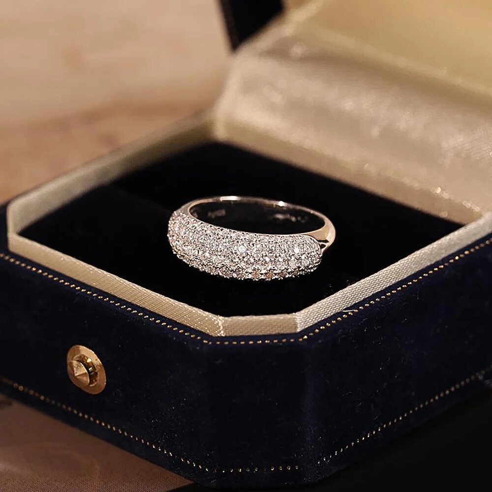 Fascetta con Moissaniti per ct 1,00