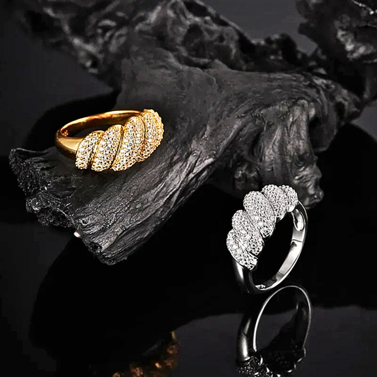 Fascia a Pavè con Moissaniti per ct 1,28