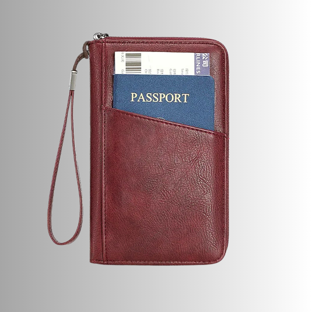 Organizer da Viaggio con Schermatura Anticlonazione