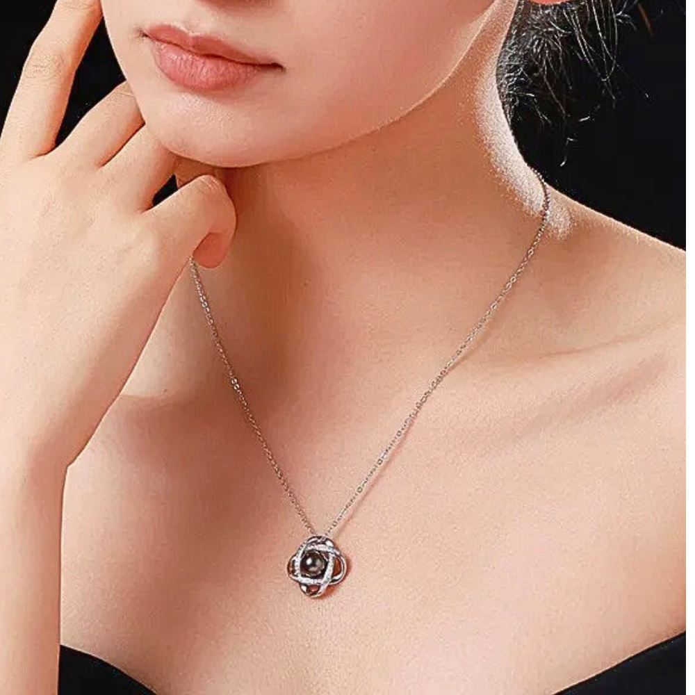 Mini Collezione di Collane con Moissaniti e Perle Naturali di Tahiti