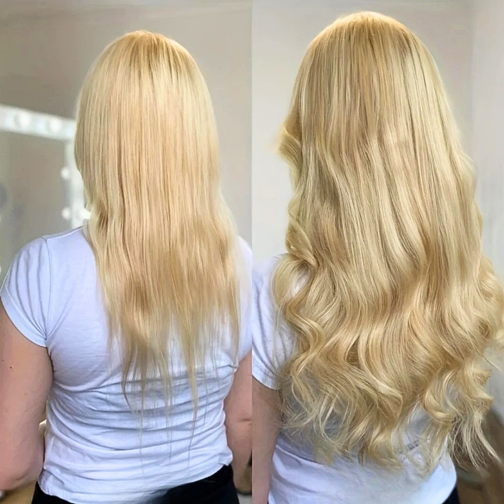 Extension in Capelli Veri Biondo Miele