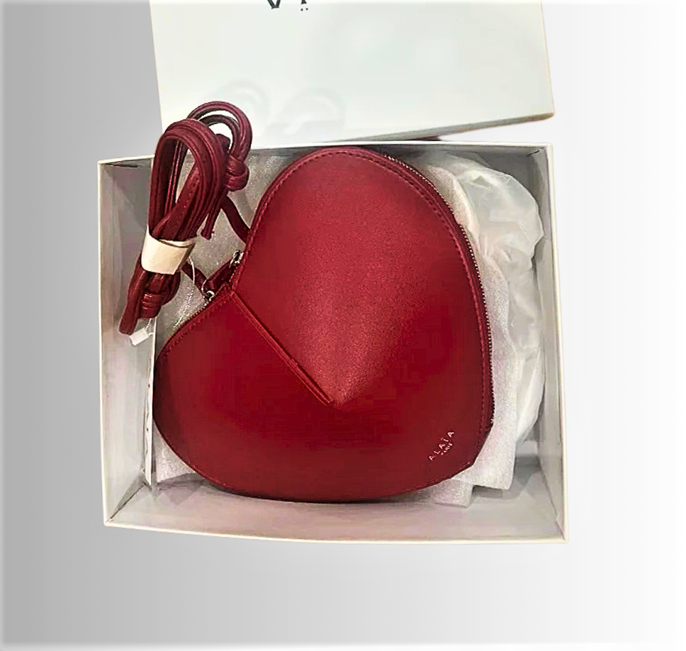 Borsetta a Cuore in Similpelle di Alta Qualità