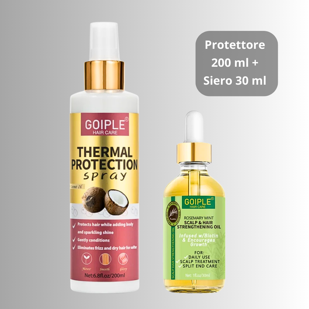 Set di 3 Prodotti Naturali per la Cura dei Capelli
