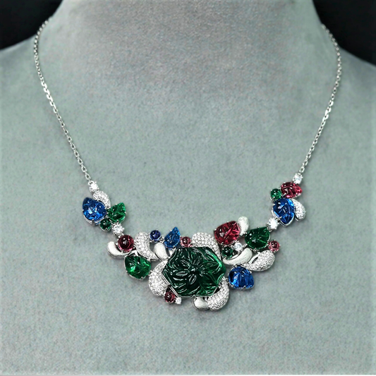 Collana "Tutti Frutti" con Gemme Lab Grown