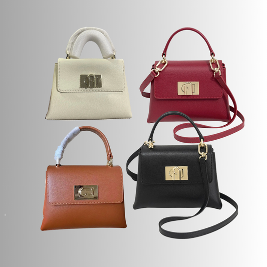 Mini Borsa in "Fiore" di Pelle di Vitellino: Innamorati del Vero Lusso
