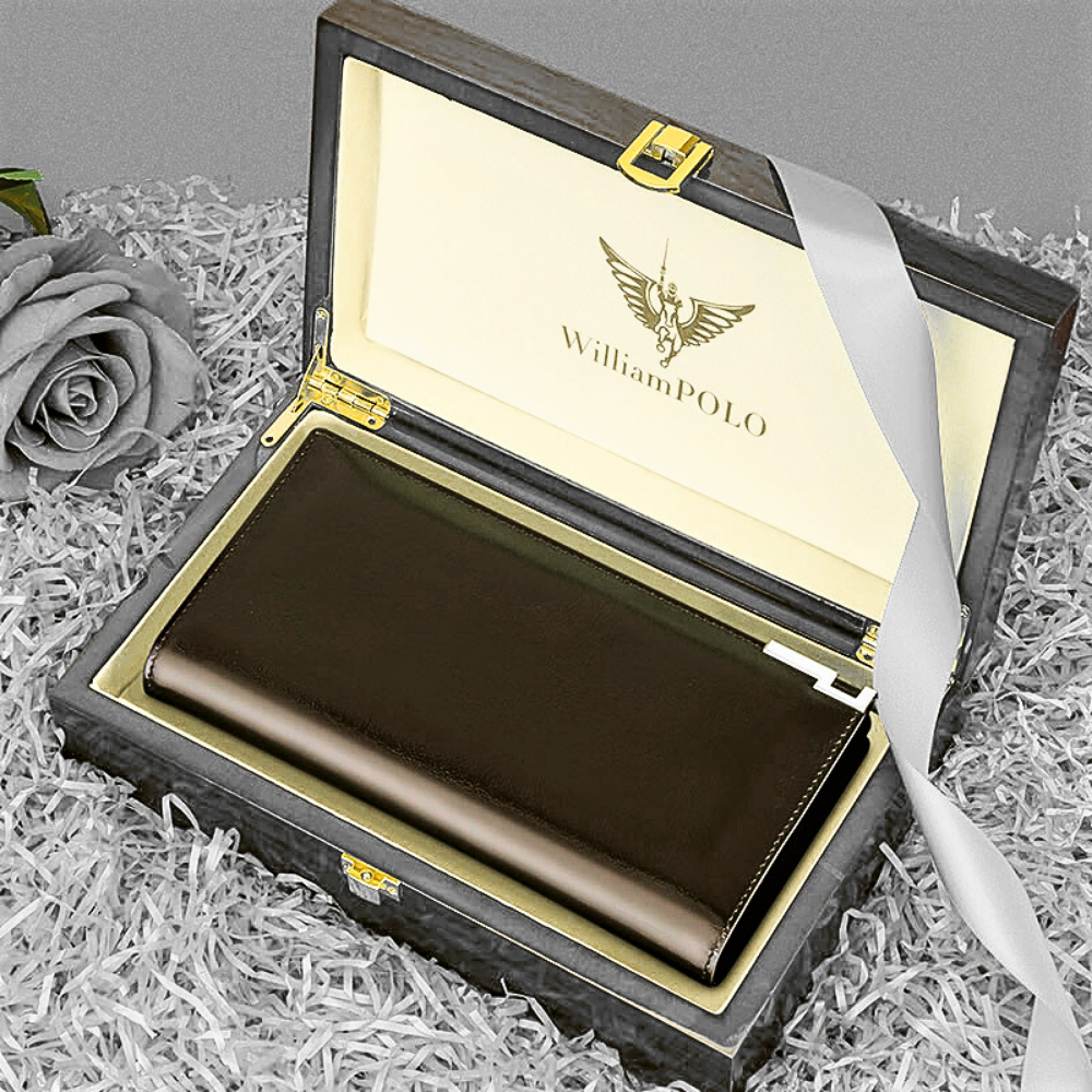 Cowhide Leather Wallet Elegance Meets Functionality