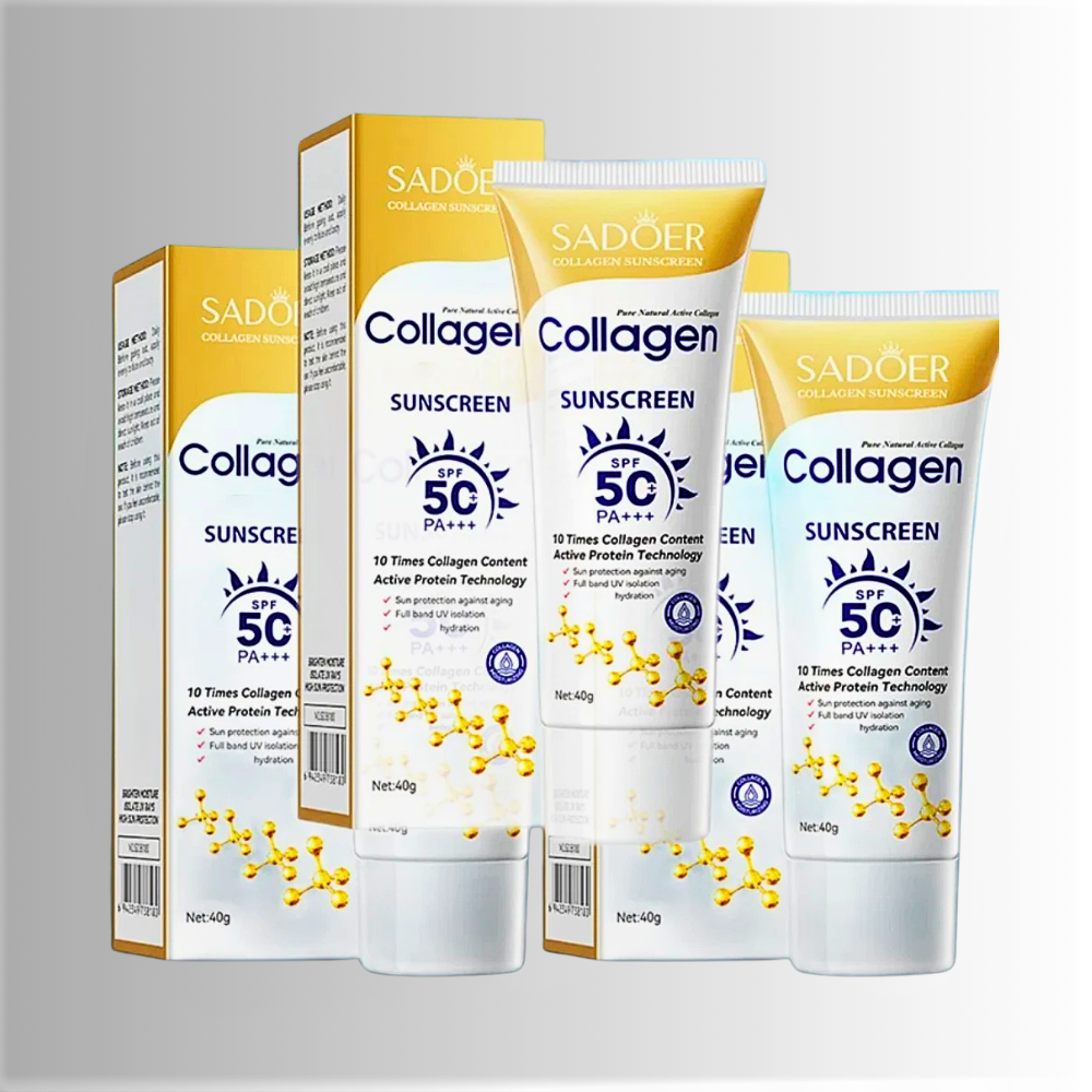 Crema Solare al Collagene Protezione 50