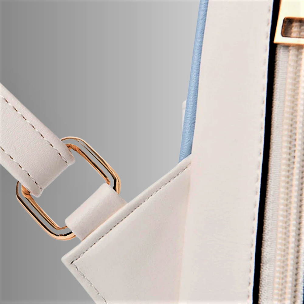 Mini Zaino con Tasca Centrale e di Sicurezza