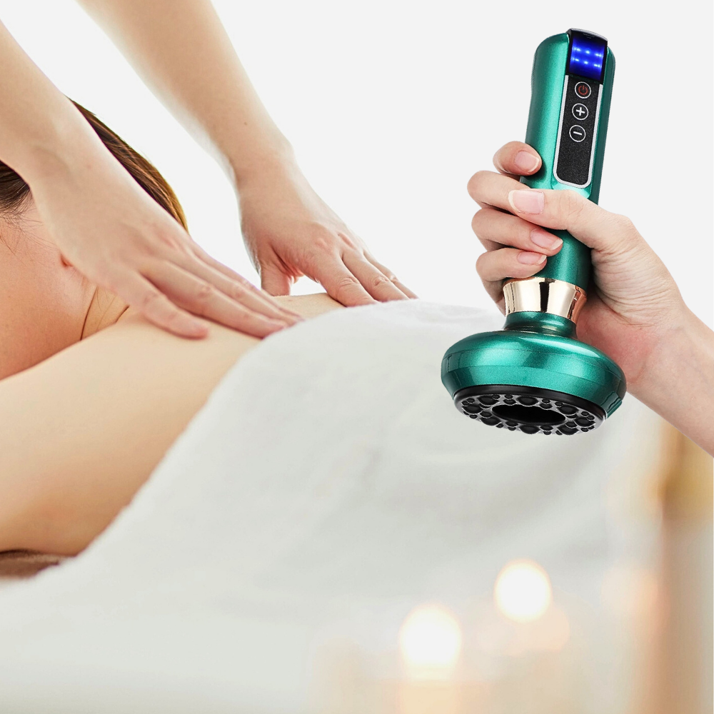 Dispositivo per Coppettazione-Scraping-Fisioterapia a Infrarossi