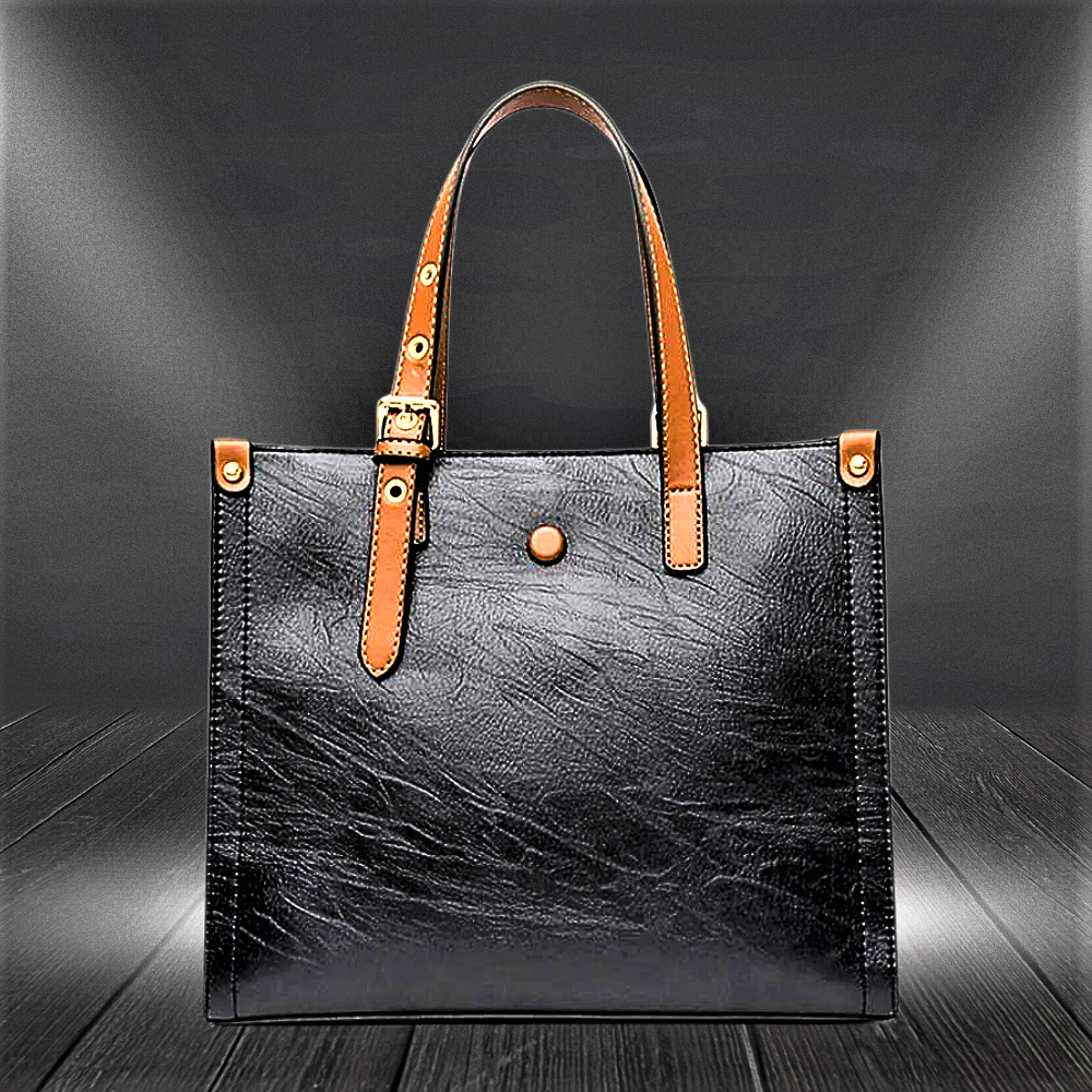 3-Layer Cowhide Leather Bag