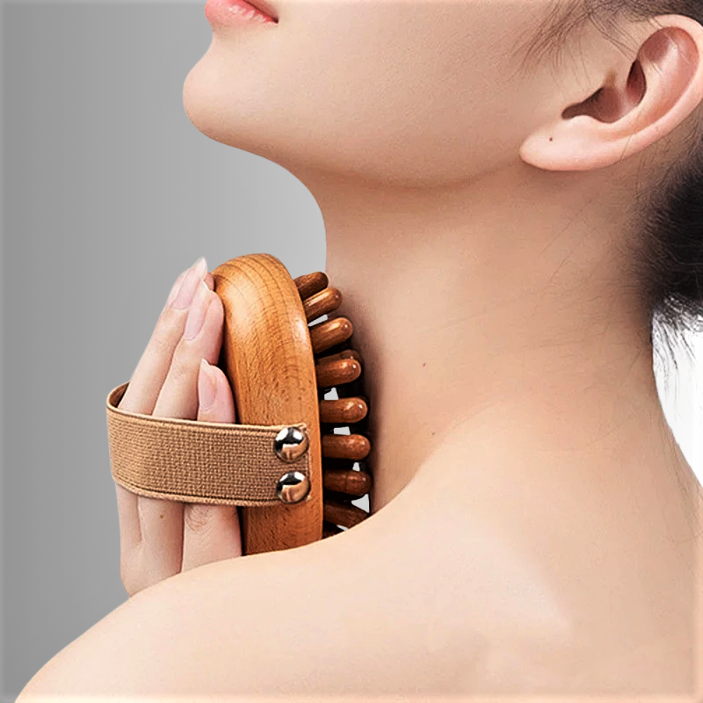 Spazzola Anticellulite in Legno di Faggio