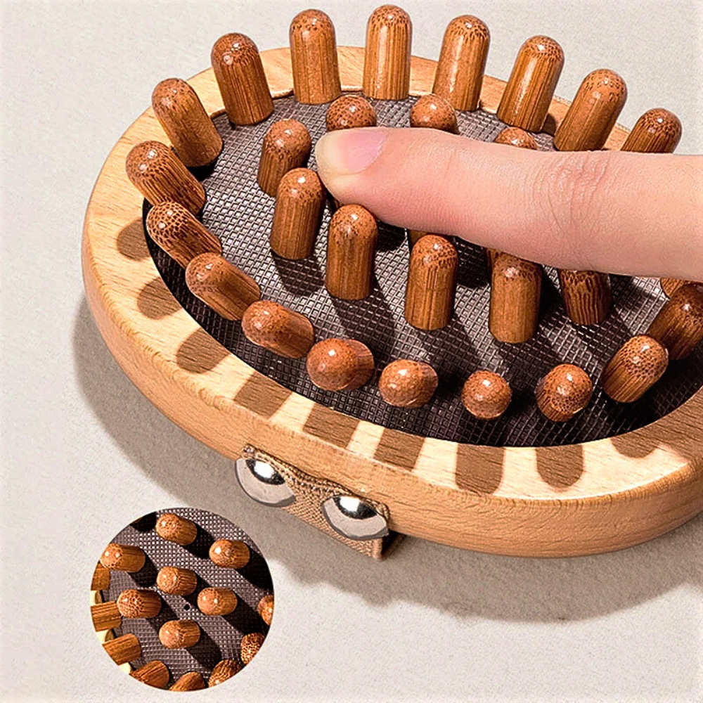 Spazzola Anticellulite in Legno di Faggio