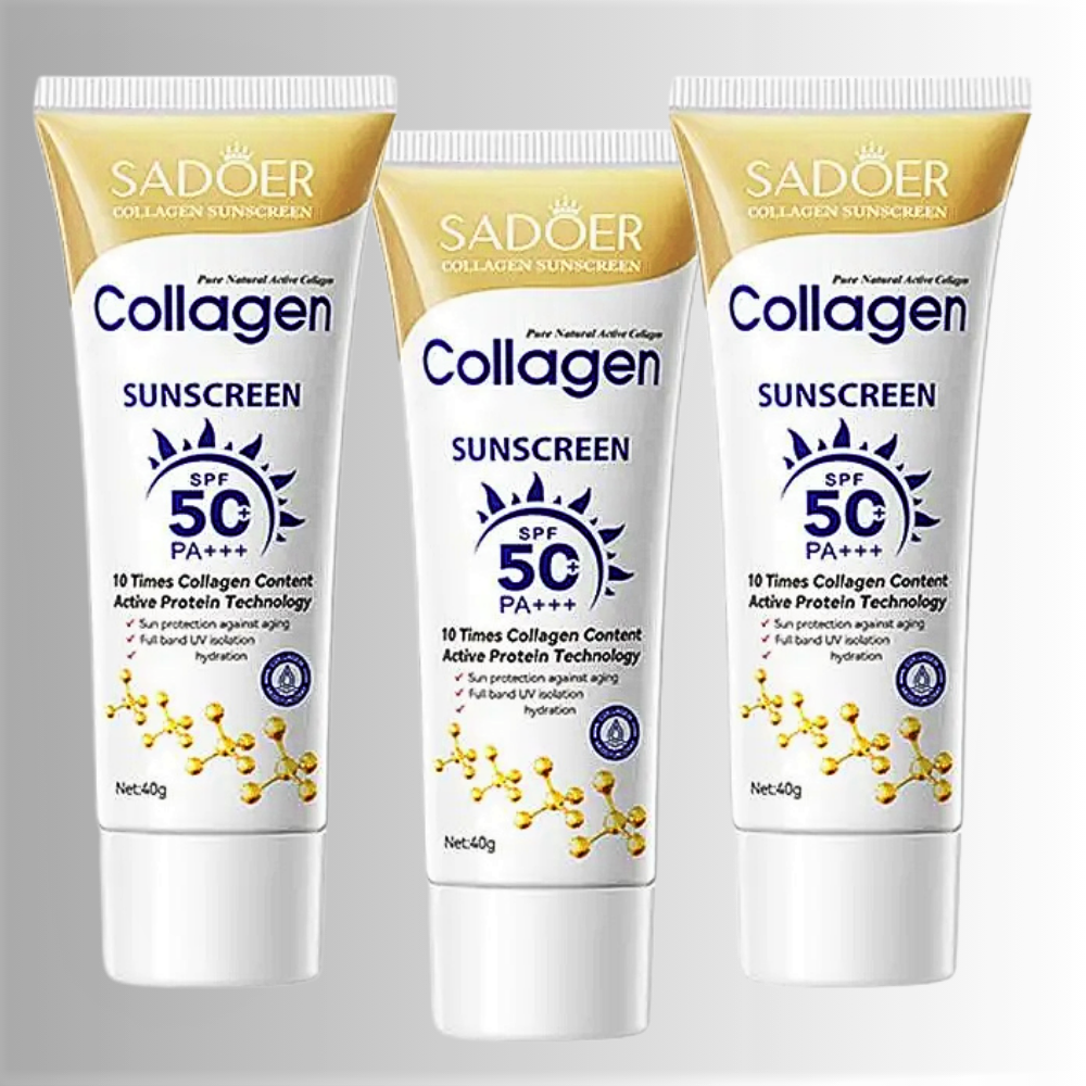 Crema Solare al Collagene Protezione 50