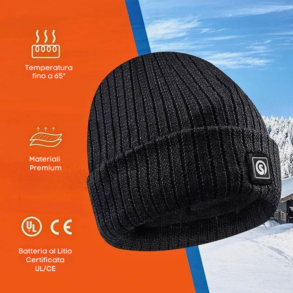 Cappello con Riscaldamento USB