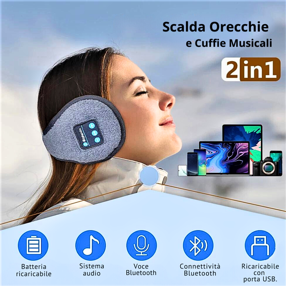 Bluetooth Ear Warmer Band Music and Warmth for Your Winter!! 