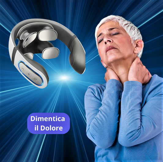 Masajeador de cuello electrónico inalámbrico Shiatsu 4D