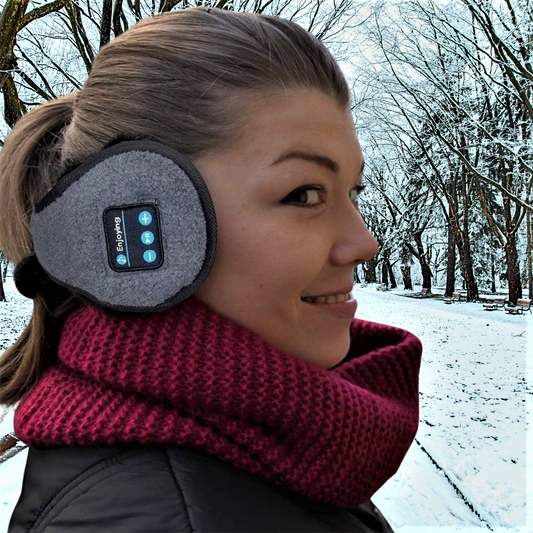 Banda para calentar los oídos con Bluetooth: ¡música y calidez para tu invierno! 
