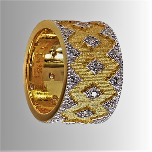 "Luce Incisa" Band A Masterpiece of Goldsmith Art