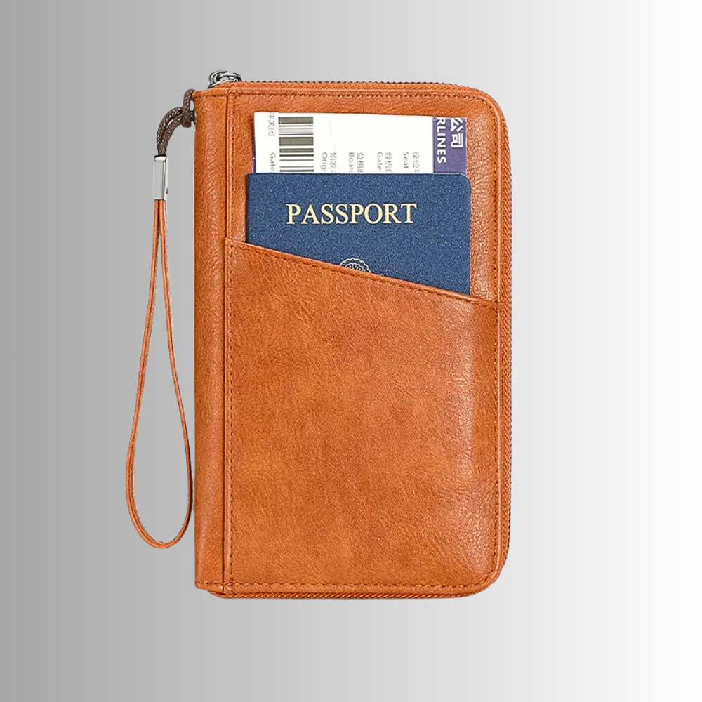 Organizer da Viaggio con Schermatura Anticlonazione