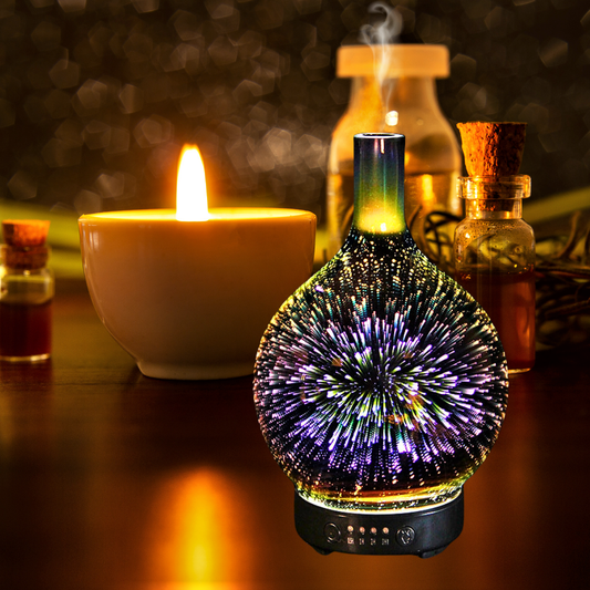Lampada 3D e Diffusore per Aromaterapia