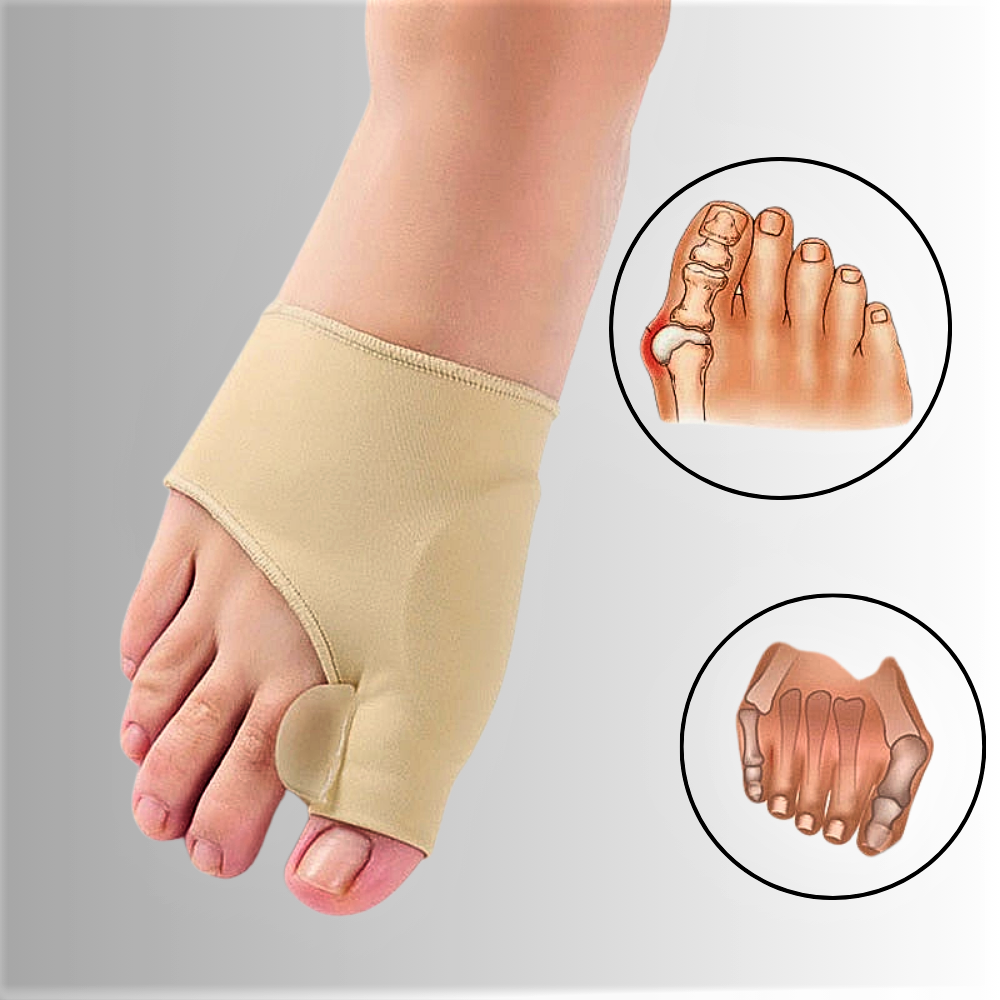 Medias correctoras ortopédicas para hallux valgus