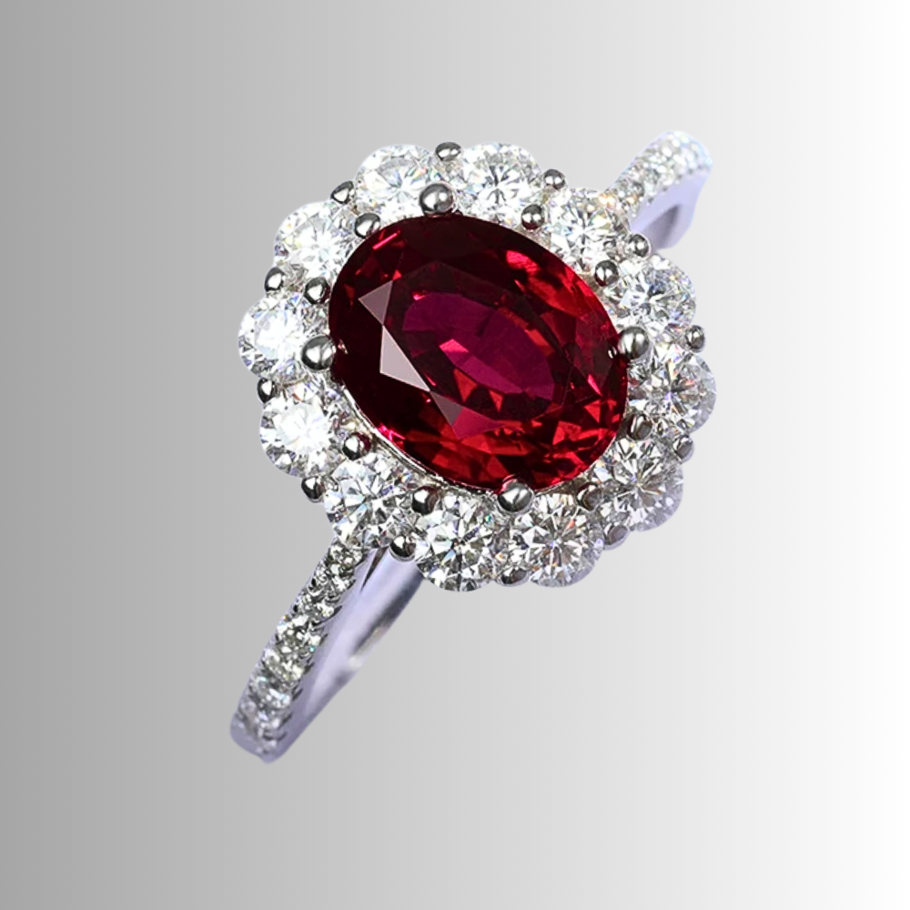 Mini Collezione di Anelli con Gemme Premium e Moissaniti D Color