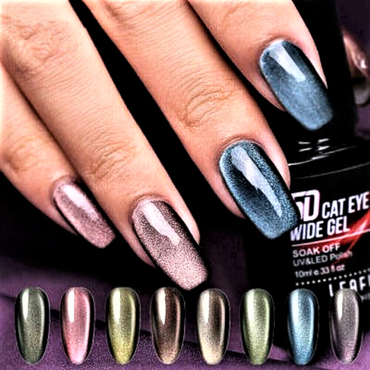 Purpurina para manicura profesional Brillo y color iridiscente 