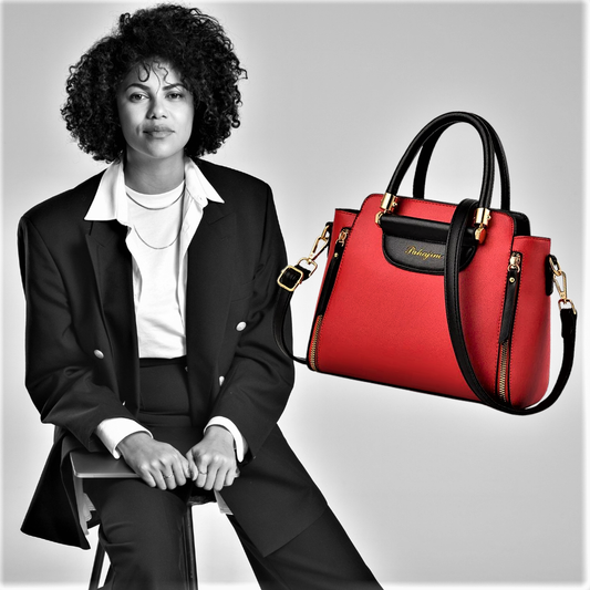 Bolso Bicolor Un Toque Elegante De Clase