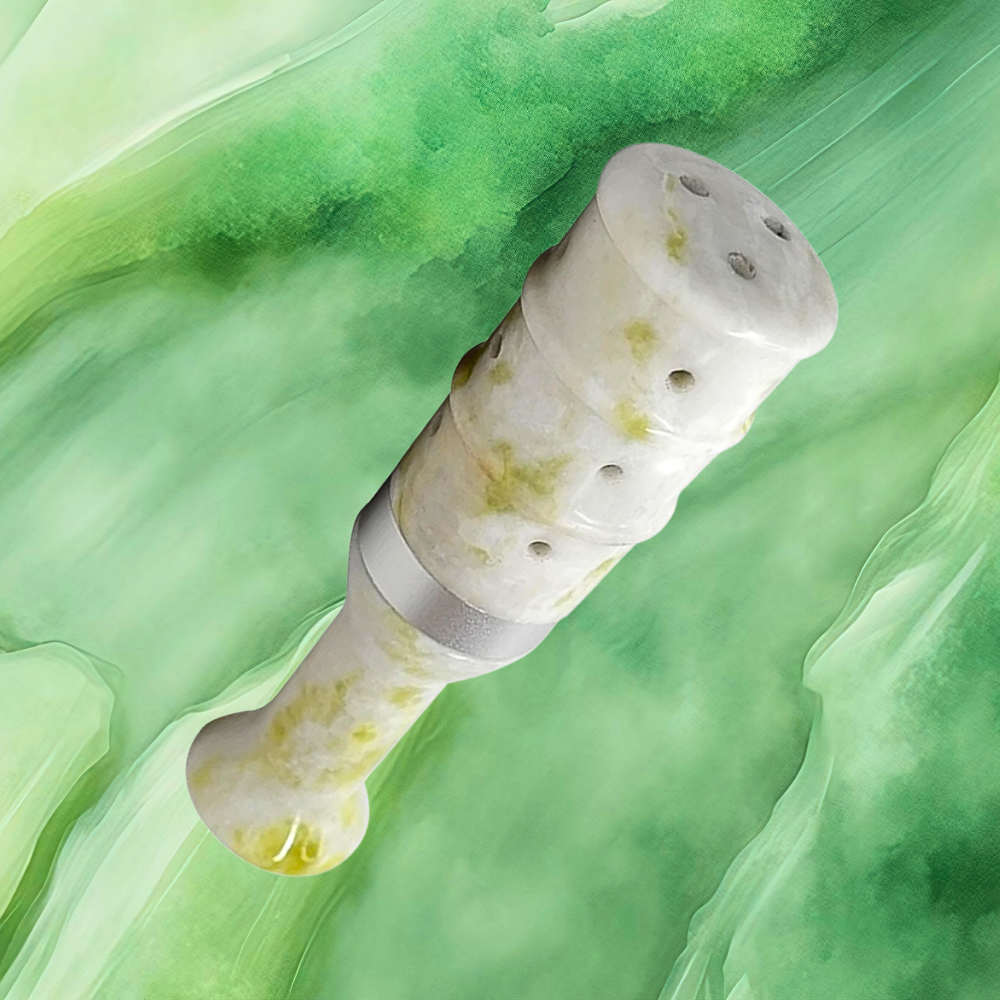 Braciere per Moxibustione in Giada Naturale