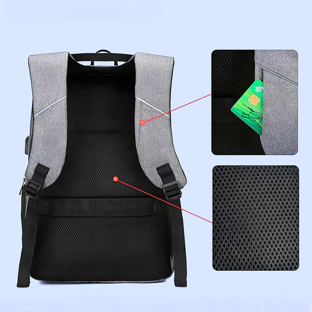 Zaino a Grande Capacità con Porta USB