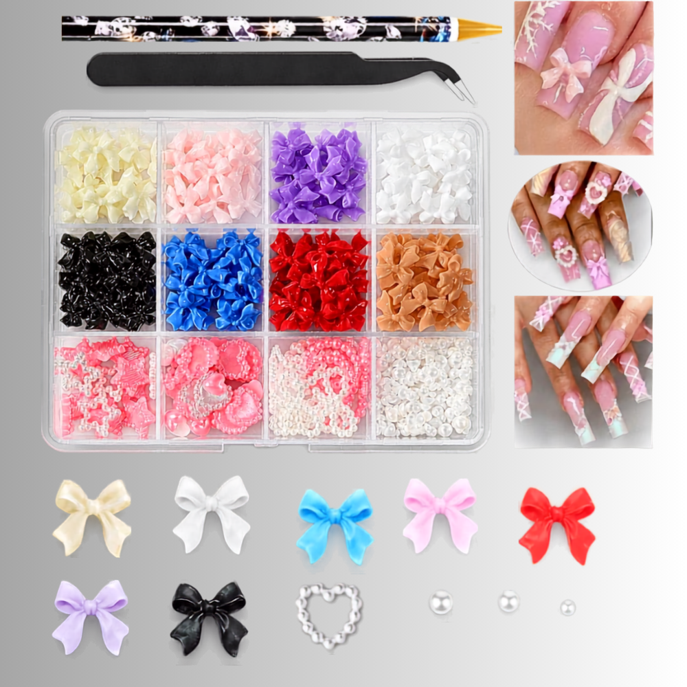 3D Nail Art Decoration Set: Imagination and Creativity for Your Charm