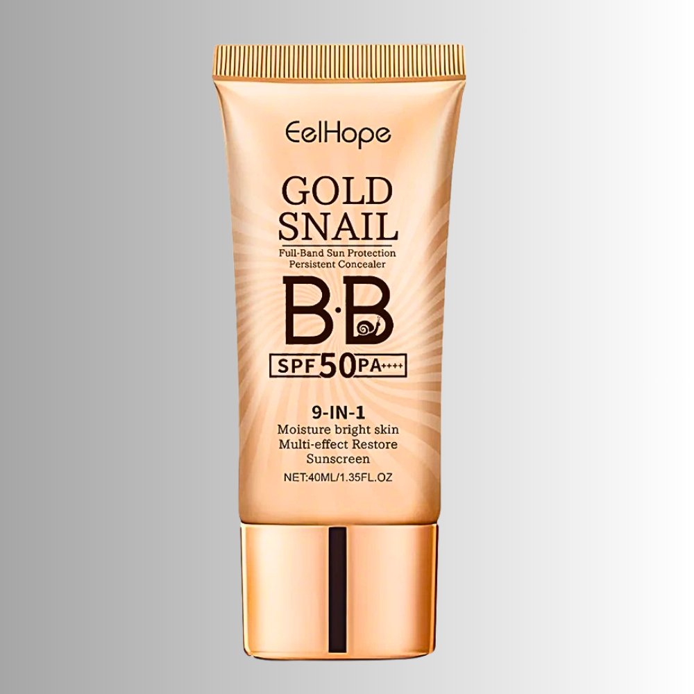 Crema BB e CC con Bava di Lumaca, Nicotinamide e Protezione Solare 50+