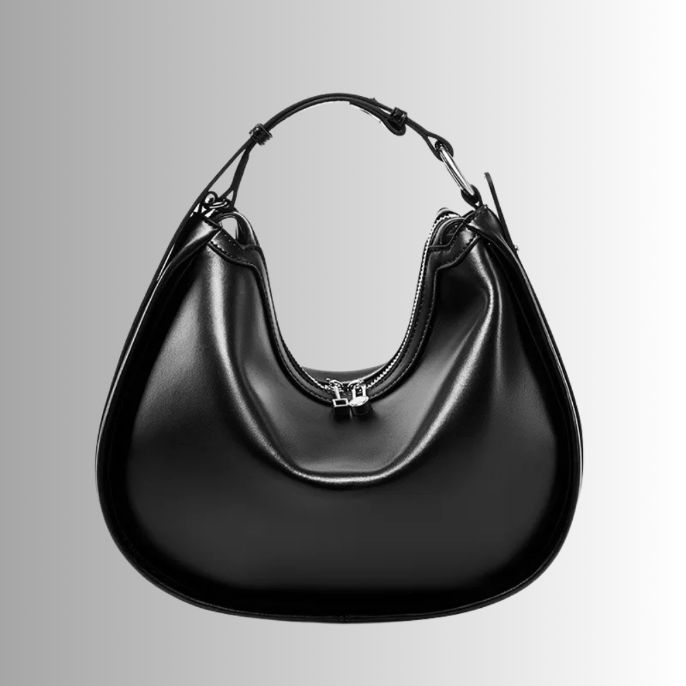 Borsa Hobo in Vera Pelle di Vitellino