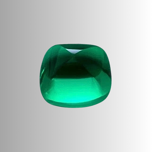 Smeraldi Colombiani Lab Grown Taglio Sugar Loaf