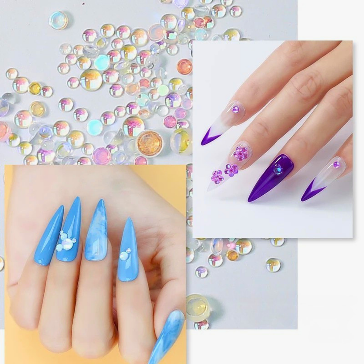 Strass in Resina Acrilica per Nail Art