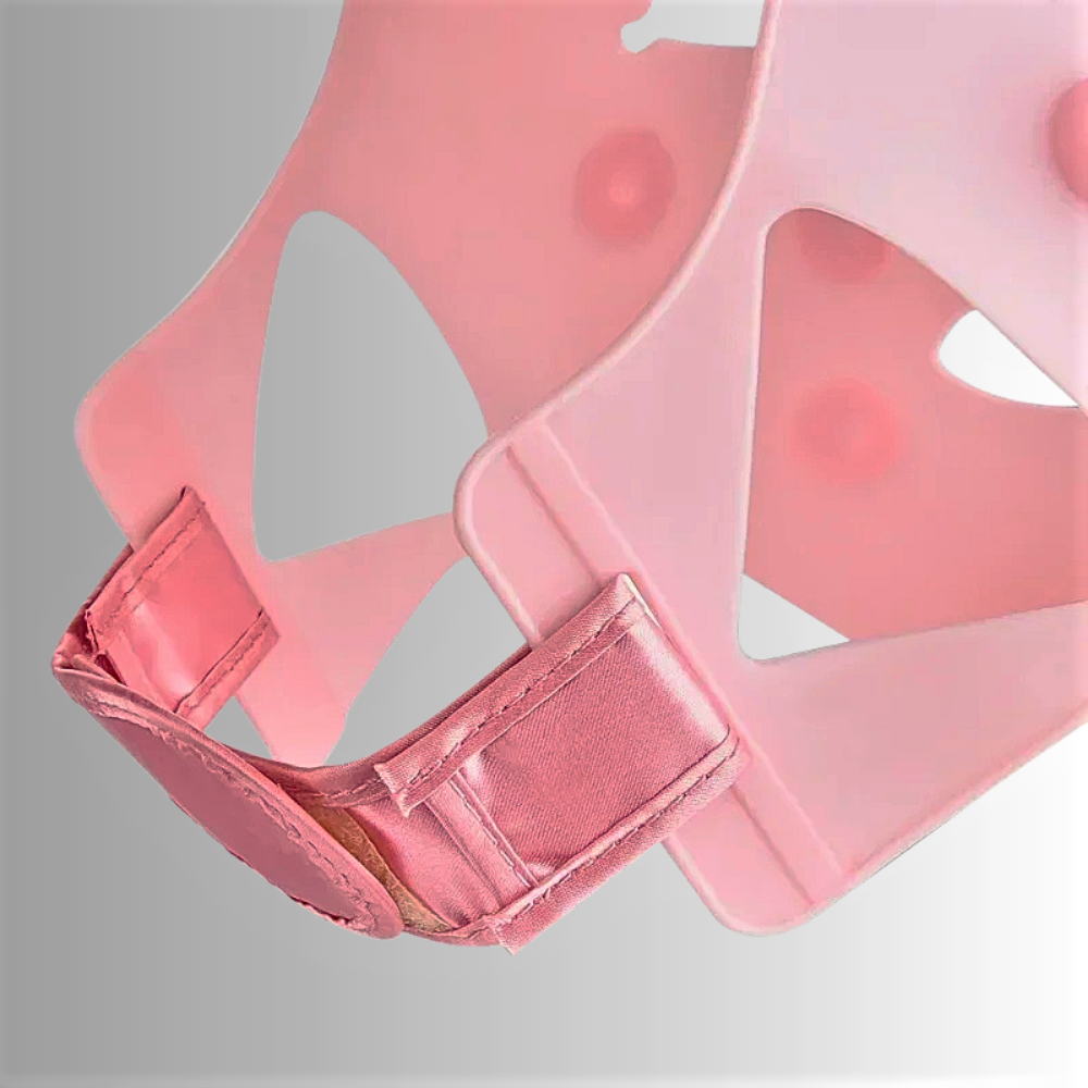 Maschera Massaggiante a Vibrazione e Led Fotonici Rossi