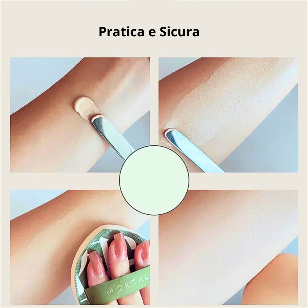 Set Palette e Spatola per Miscelazione Cosmetici