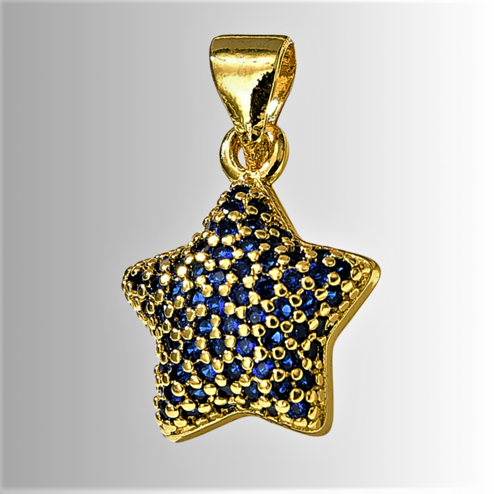 Colgante "Estrella Brillante" - Una Nota de Color de la Colección Elegance