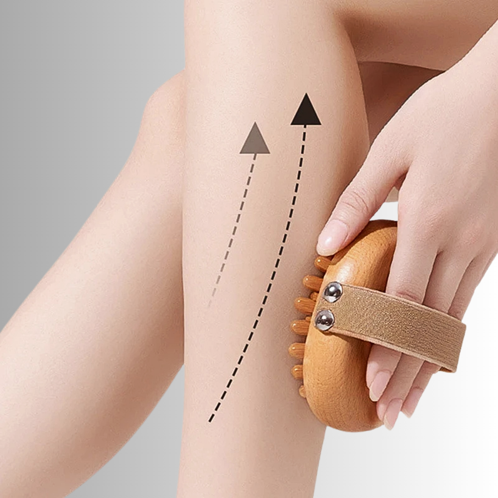 Spazzola Anticellulite in Legno di Faggio