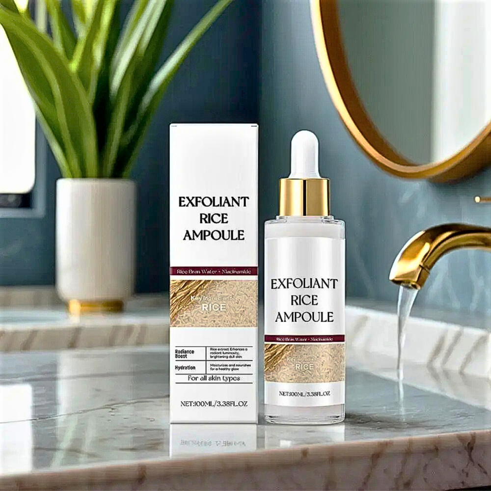 Siero Viso Esfoliante all'estratto di Riso e Niacinamide