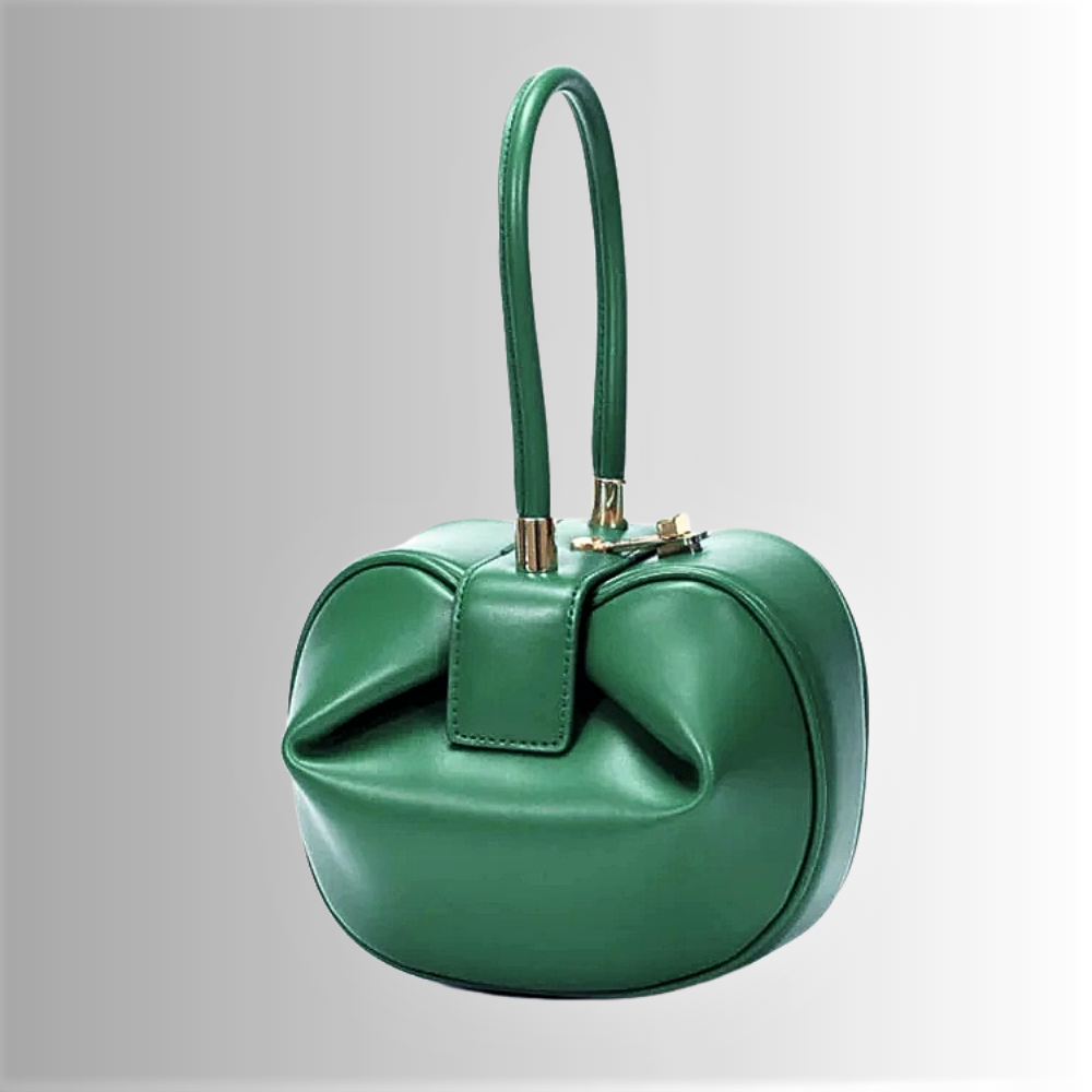 Mini Bag in Pelle di Vitellino a Doppio Strato