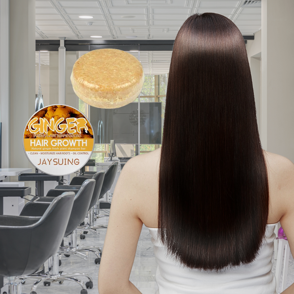 Shampoo Solido allo Zenzero Anticaduta e Ricrescita 100% BIO