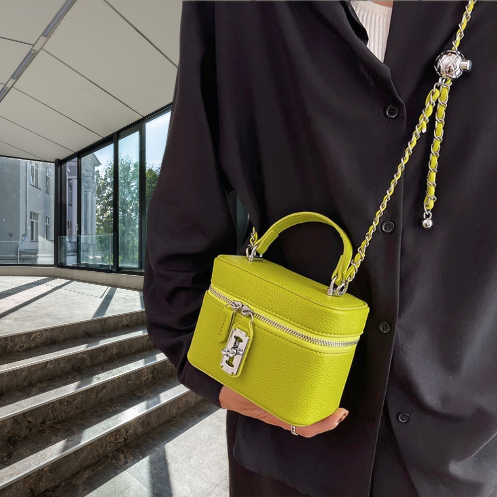 Mini Borsa a Bauletto in Similpelle