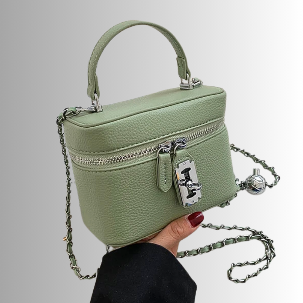Mini Borsa a Bauletto in Similpelle