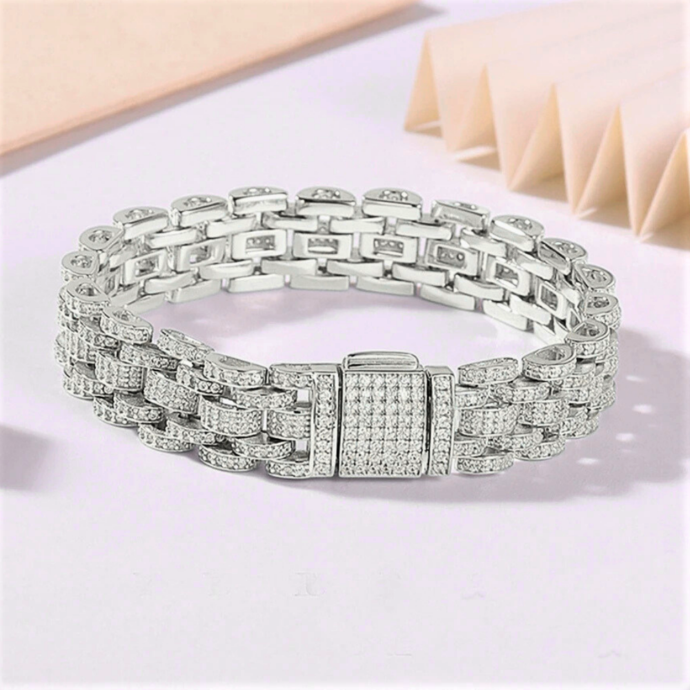 Bracciale a Cavallotti con Moissaniti